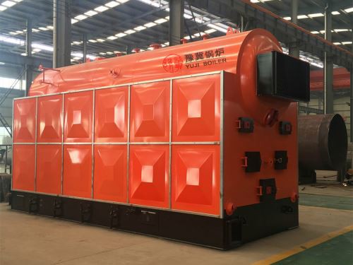 DZL Coal Fired Chain Grate หม้อต้มน้ำร้อน