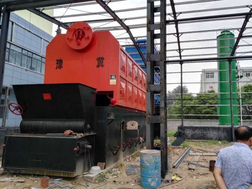 SZL Water Tube หม้อไอน้ำชีวมวลเชิงพาณิชย์ร้อน